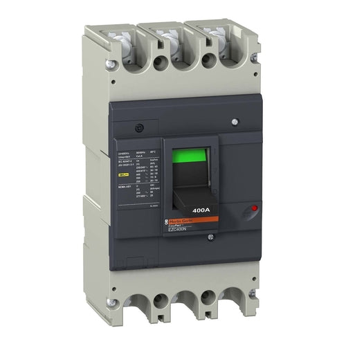 Schneider Electric EasyPact Molded-Case Circuit Breaker, TMD, 3P 3d, 36KA