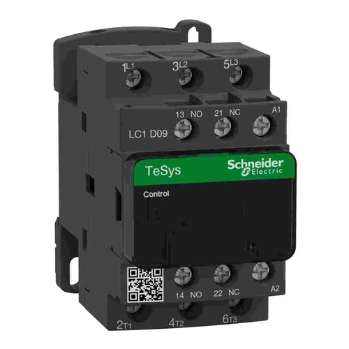 Schneider Electric TeSys D Contactor 3P (3 NO), AC-3, <= 440V, 220V AC 50/60 Hz Coil