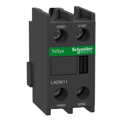 Schneider Electric TeSys D-auxiliary Contact Block, Screw-Clamps Terminals