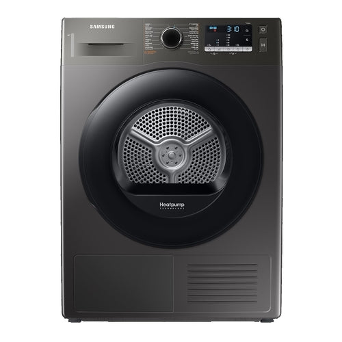 SAMSUNG Front Load Dryer, 8Kg, 14 Programs, A++, Grey, DV80TA020AX/FH
