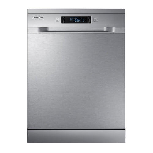 SAMSUNG Dishwasher, 14 Place Setting, 7 Programs, Silver, DW60M5070FS/FH