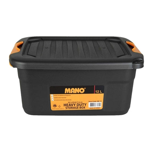 Mano PP Heavy Duty Storage, 12 L (391 x 298 x 176mm)