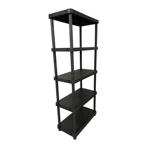 Mano Plastic Shelving Unit, 5 Shelvs (1800 x 400 x 780mm)