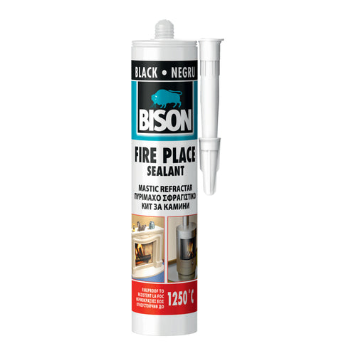 BISON Fireplace Sealant, 1250 C, 530g