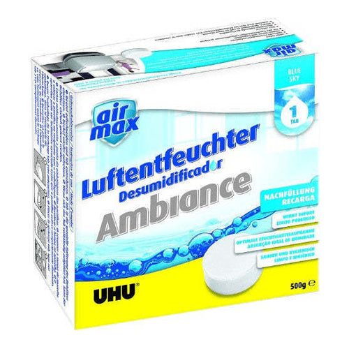 UHU Air Max UHU Dehumidifier Ambiance Refill Tabs, 500g