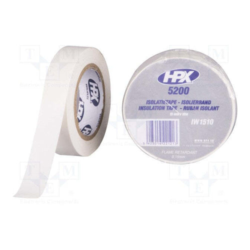 HPX Insulation Tape 5200, White, 10m x 15mm