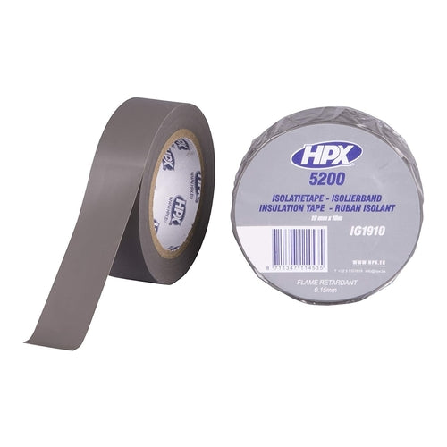 HPX Insulation Tape 5200, Grey, 10m x 19mm