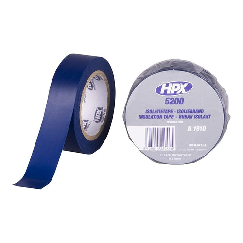 HPX Insulation Tape 5200, Blue, 10m x 19mm