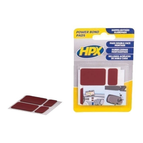 HPX Power Bond Double Sided Pads, 20Pcs