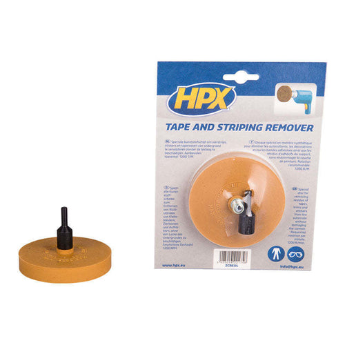 HPX Tapes & Strips Remover, Smooth Wheel + Adaptor
