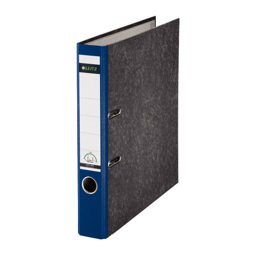 Leitz Lever Arch Binder File, Blue, Narrow Spine (50mm)