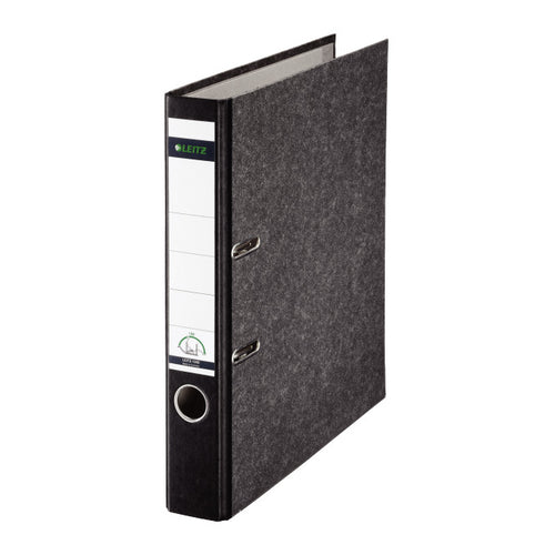 Leitz Lever Arch Binder File, Black, Narrow Spine (50mm)