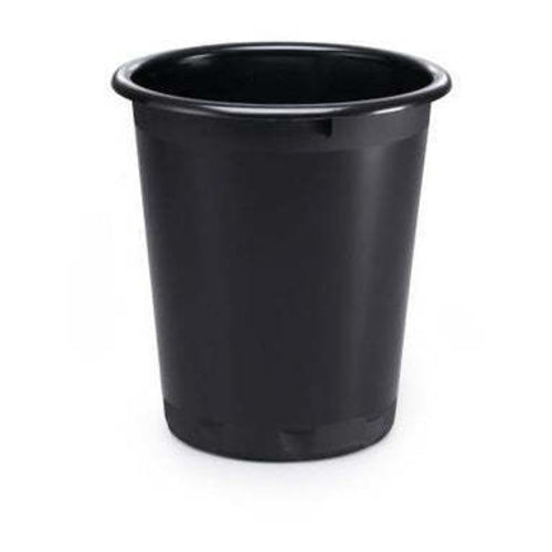 Office Waste Basket, Black, 13L