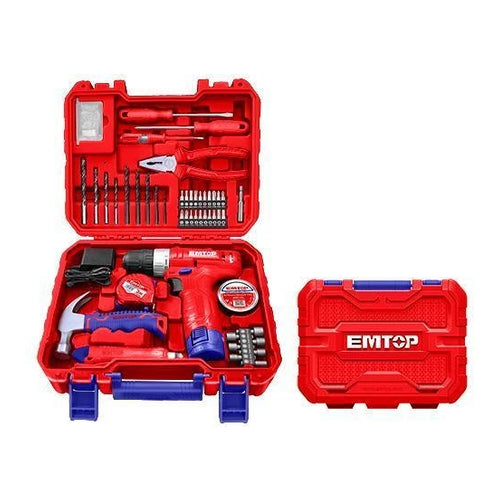 EMTOP Cordeless Drill Tools Set, 88Pcs EEDK08801