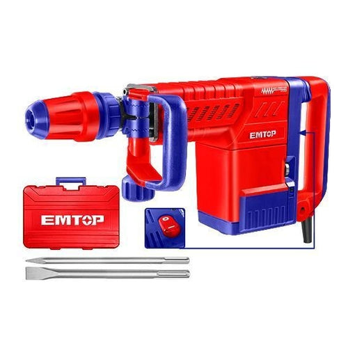 EMTOP Electric Demolition Breaker, 1600W, 10Kgs, EDBRM1501