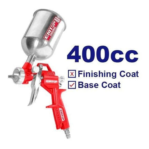 EMTOP Air Spray Gun, 400cc, EASG04001