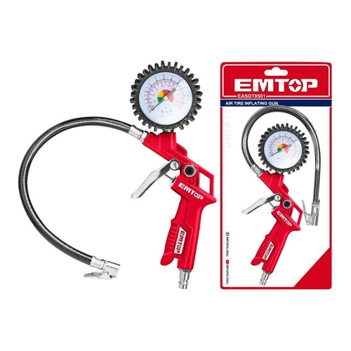 EMTOP Air Inflating Gun, 12 Bar (174 PSI),8 EASGT8501