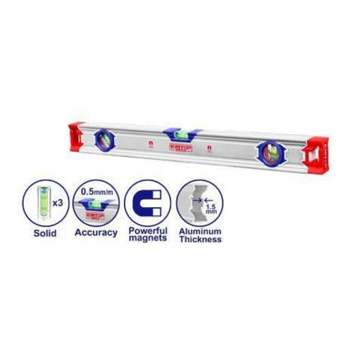 EMTOP Magnetic Spirit Level, 40cm, ESLL34001