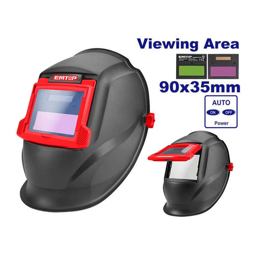 EMTOP Auto Darkening Welding Mask, EWHT0102