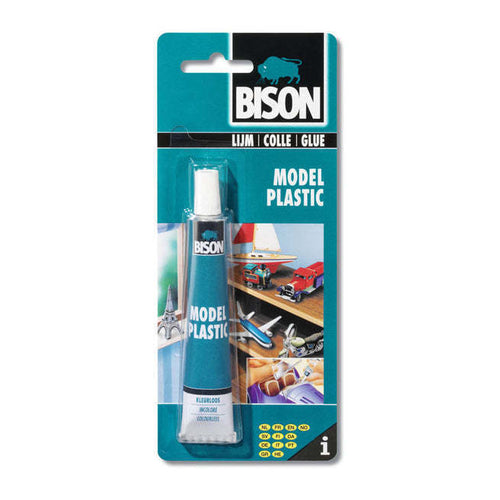 BISON Model Plastic Adhesive, 25ml