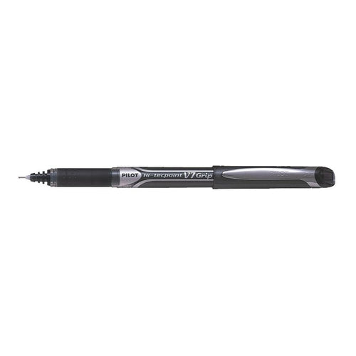 Pilot Hi-Tecpoint V7 Grip Rollerball Pen, Black