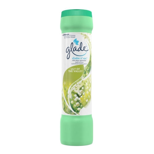 glade Shake 'n' Vac Carpet Freshener, Lily of the Valley, 500g