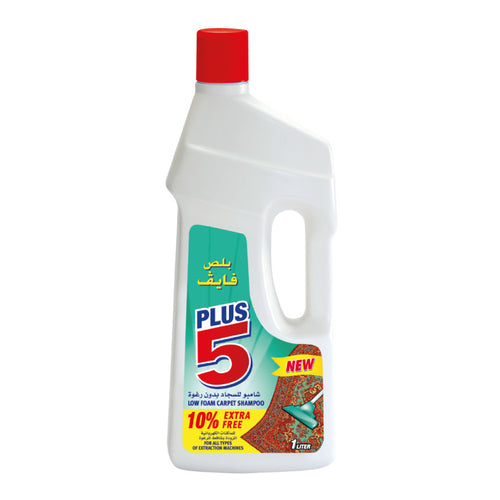 Plus 5 Low Foam Carpet Shampoo, 1L