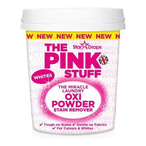Stardrops The Pink Stuff The Miracle Laundry Oxi Powder Stain Remover, Whites, 1kg