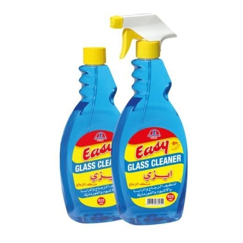 Easy Glass Cleaner, 825ml + Refill