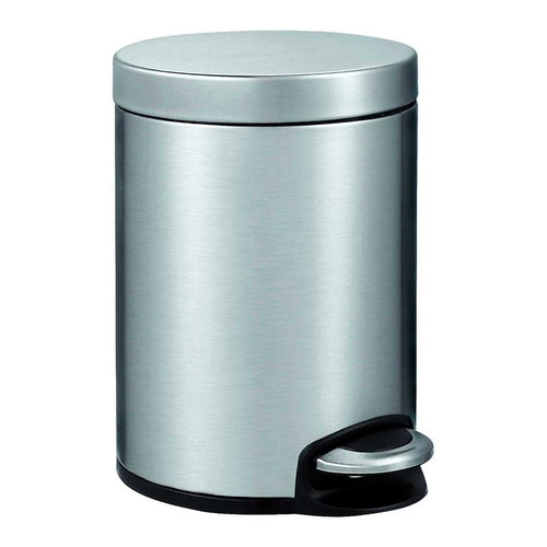 EKO Serene Step Trash Bin, 5L, Matt Stainless Steel