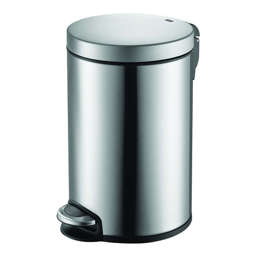 EKO Serene Step Trash Bin, 8L, Matt Stainless Steel