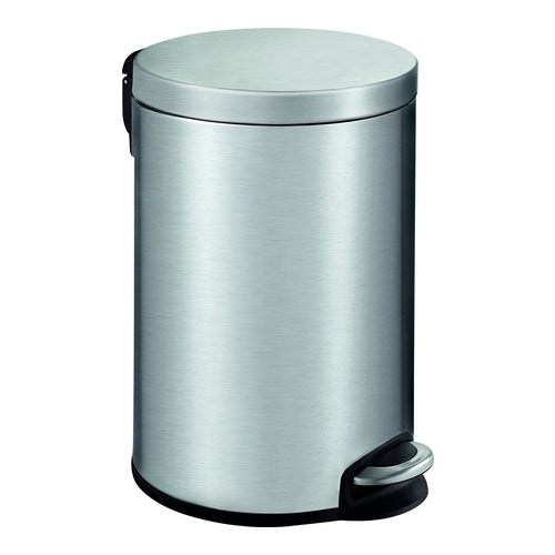 EKO Serene Step Trash Bin, 12L, Matt Stainless Steel