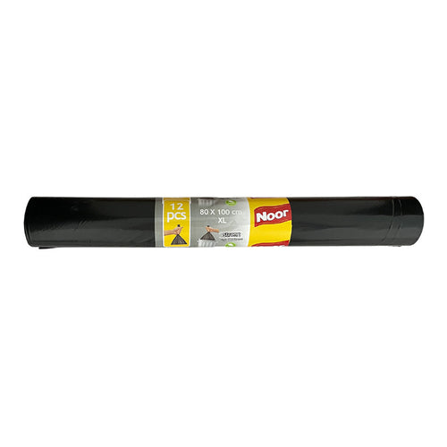 Noor XL Trash Bags, Strong, 12 Bags, 100x80cm