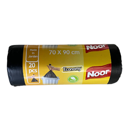 Noor Trash Bags, Economy, 20 Bags, 90x70cm