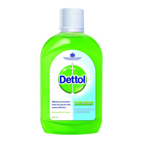 Dettol Liquid Antiseptic Personal Care Disinfectant, 500ml