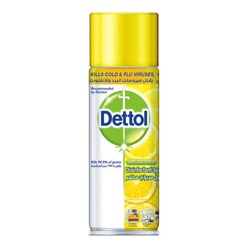 Dettol Disinfectant Sanitizer Spray, Citrus, 450ml