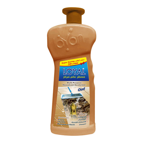 Loyal Multi-Purpose Household Deodorizer, Oud, 2.1L