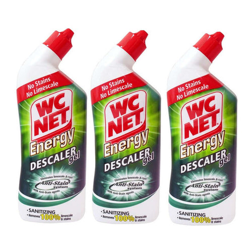 WC NET Energy Descaler Gel, 750ml, Pack of 3