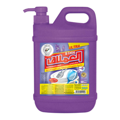 Al Emlaq Dishwashing Liquid, Lavander, 1800ml