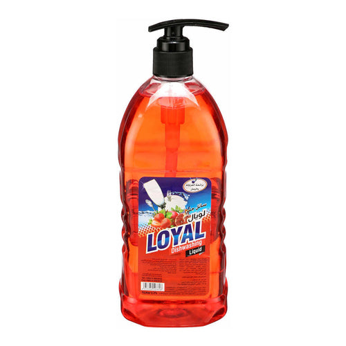 Loyal Dishwashing Liquid, Strawberry & Pomegranate, 1L