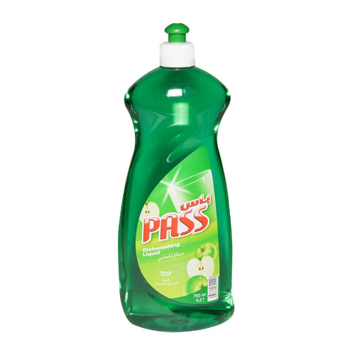 Pass Dishwashing Liquid, Apple, 750ml