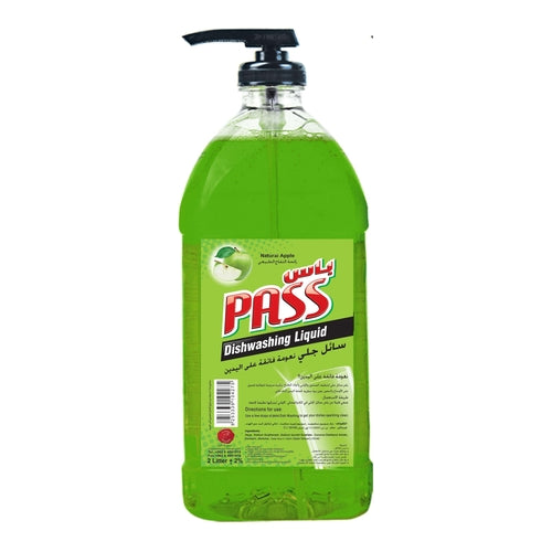 Pass Dishwashing Liquid, Apple, 2L