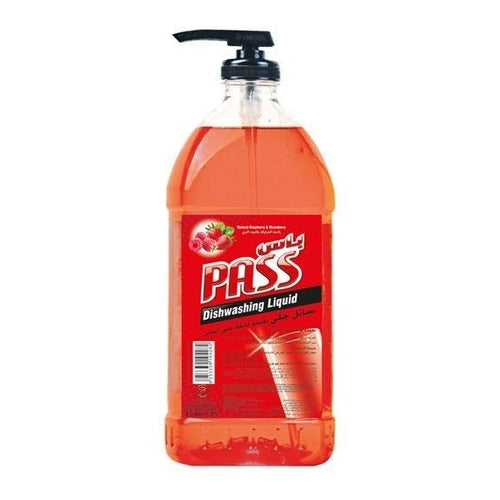 Pass Dishwashing Liquid, Strawberry, 2L