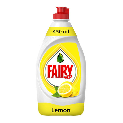 Fairy Dishwashing Liquid, Lemon, 450ml