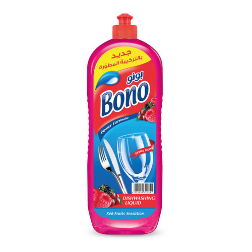 Bono Dishwashing Liquid, Red Fruits Sensation, 800ml