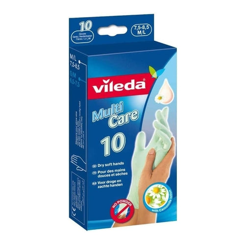 Vileda Multi Care Disposable Gloves, Small, 10Pcs