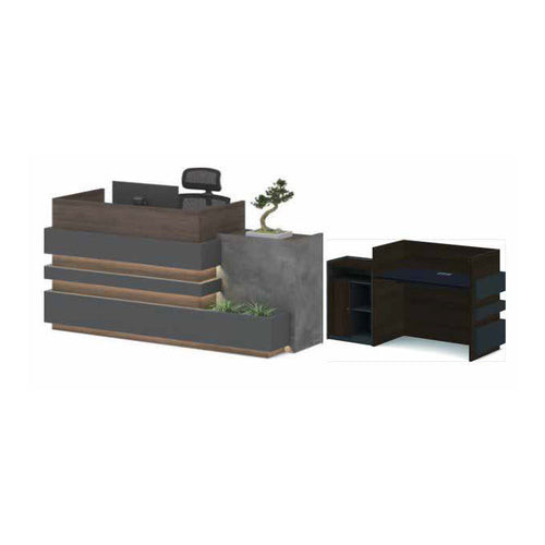 Reception Counter, L184.3 x W67 x H105cm