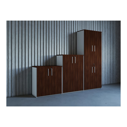 Local Office Bookcase, 2 Doors, L80 x D40 x H120cm