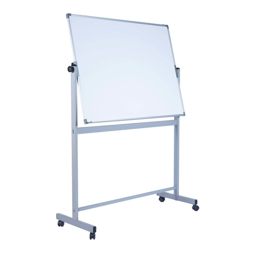 Double-Sided Mobile Magnetic Whiteboard, 94.5 x 47" (2.4 x 1.2m)