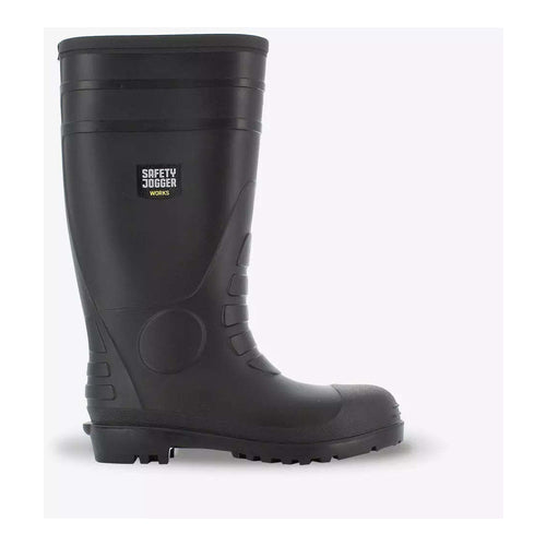 Hercules S5 High Puncture Resistance PVC Safety Boot, Black